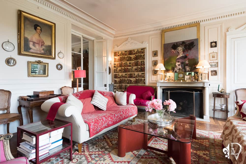 Salon dans location - Les Demoiselles à Versailles