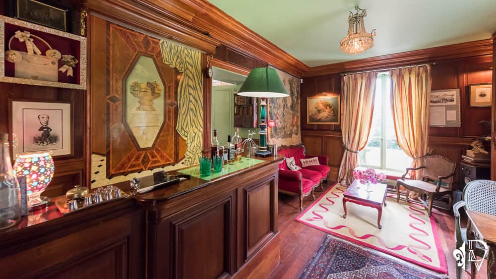 bar-salon en location saisonnière - Les Demoiselles à Versailles