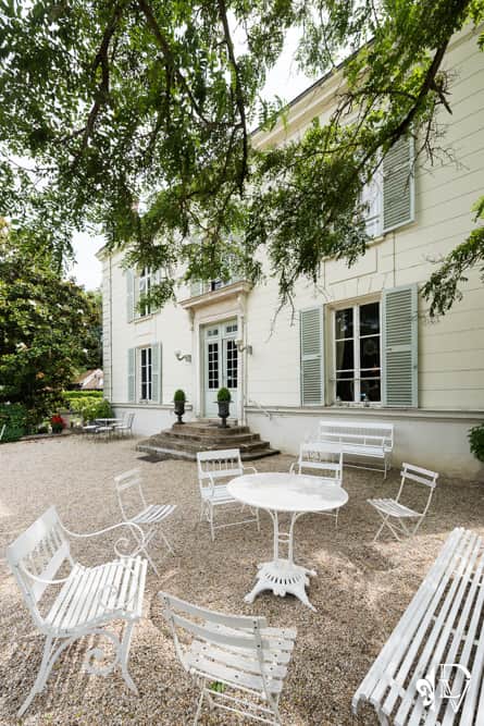 jardin d'une maison en location saisonnière - Les Demoiselles à Versailles