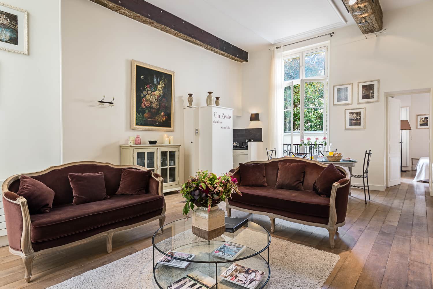 L'ile Saint-Louis luxe salon