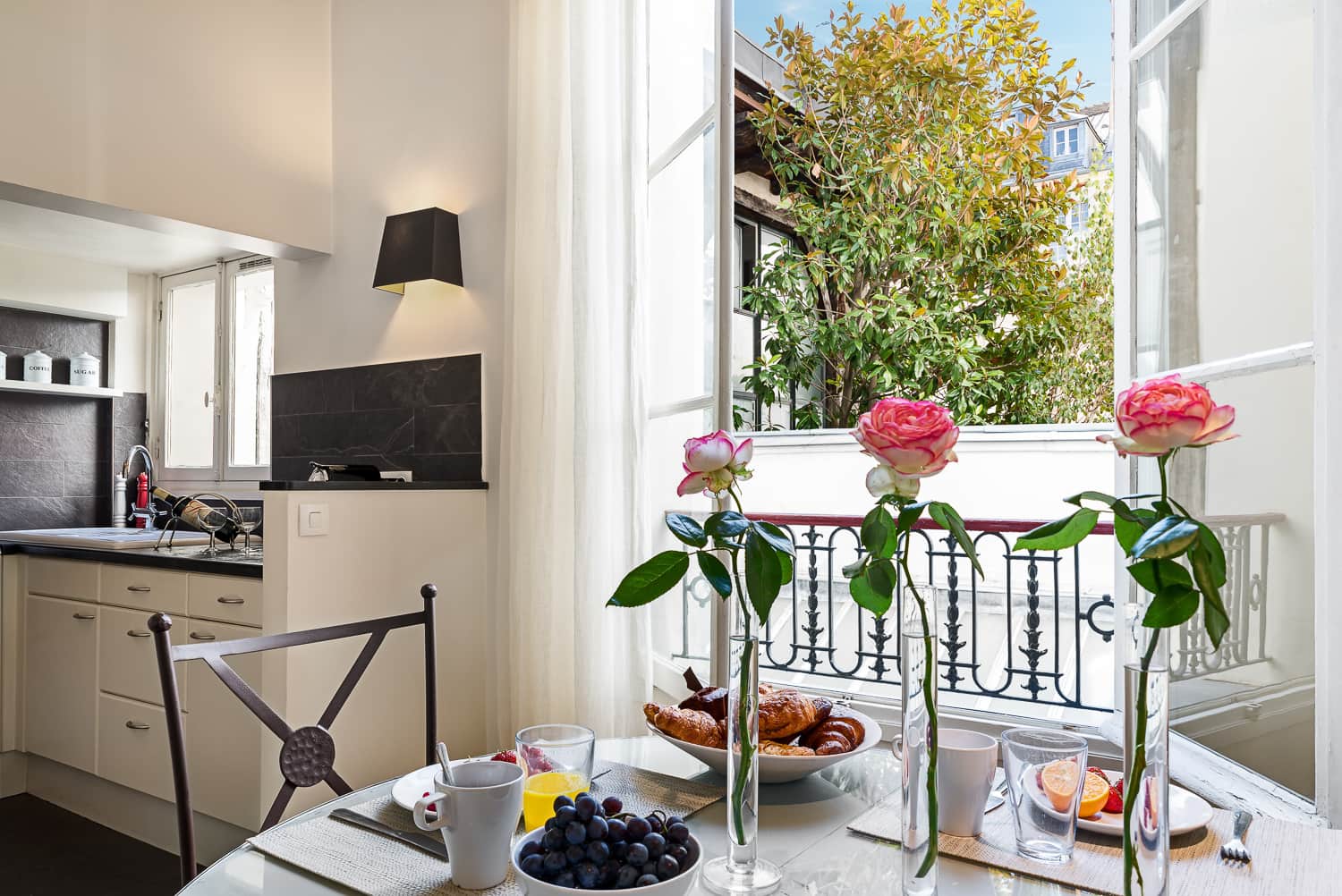 L'ile Saint-Louis luxe salle à manger