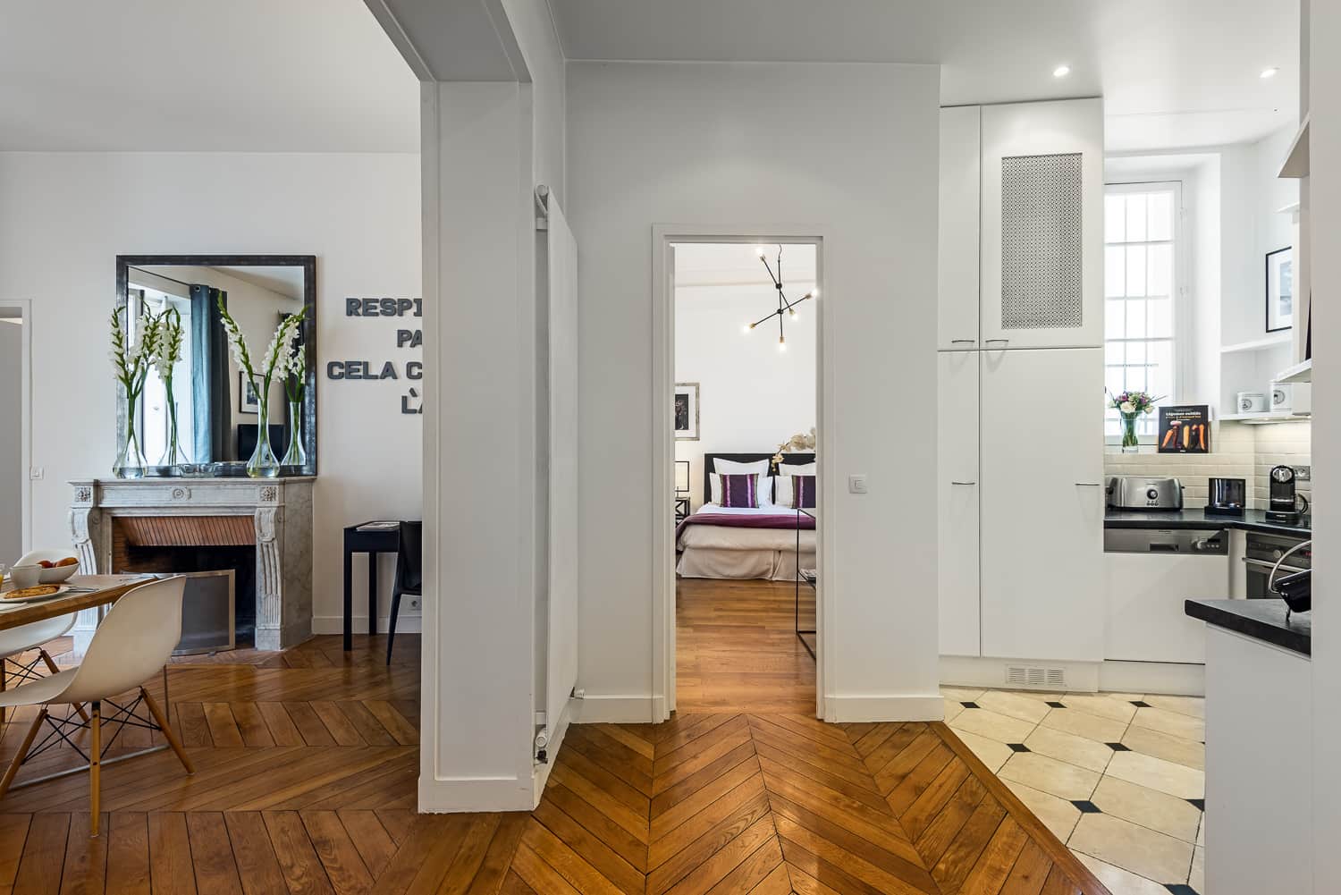 Le Saint-Germain 2 bedrooms cuisine