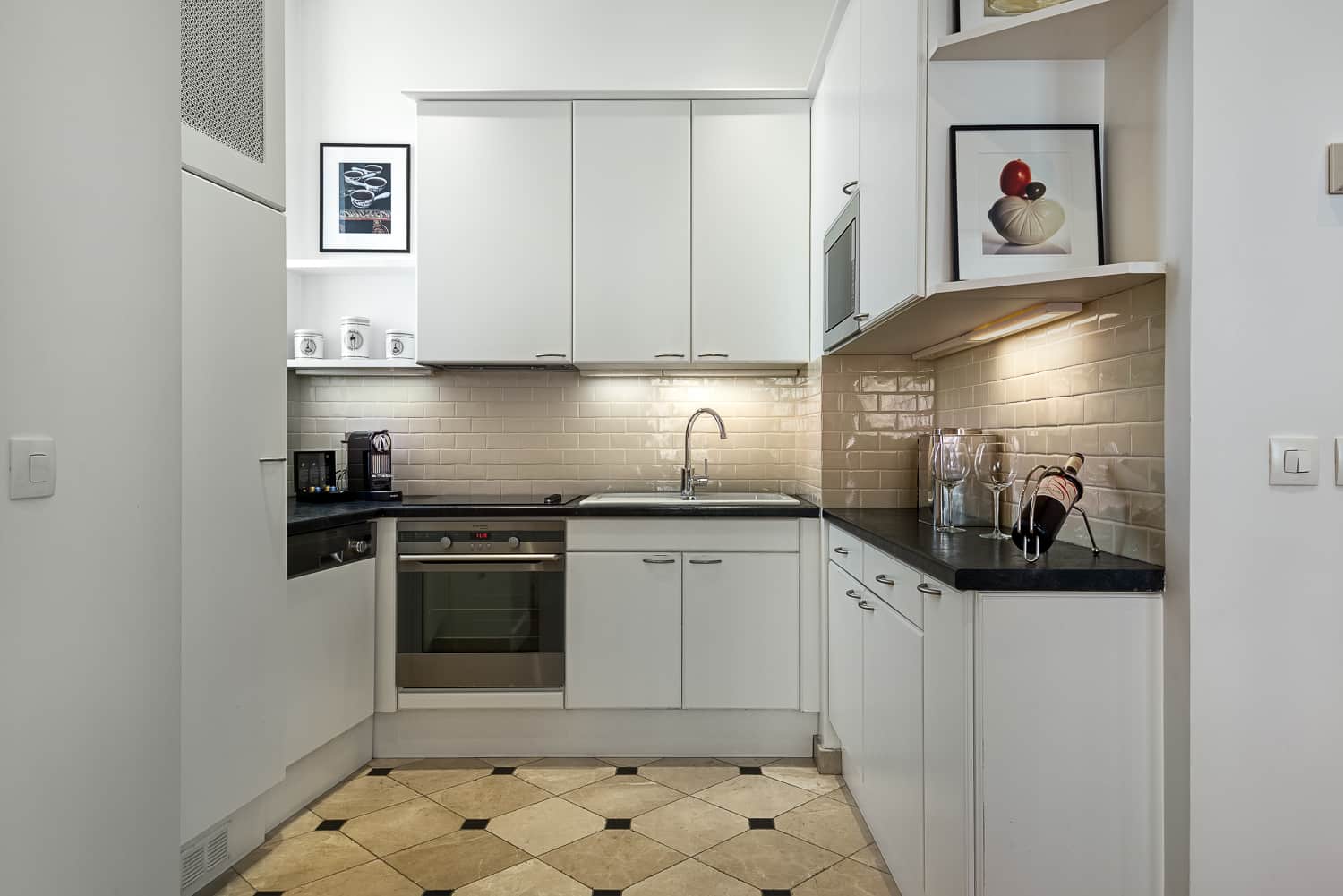 Le Saint-Germain 2 bedrooms cuisine