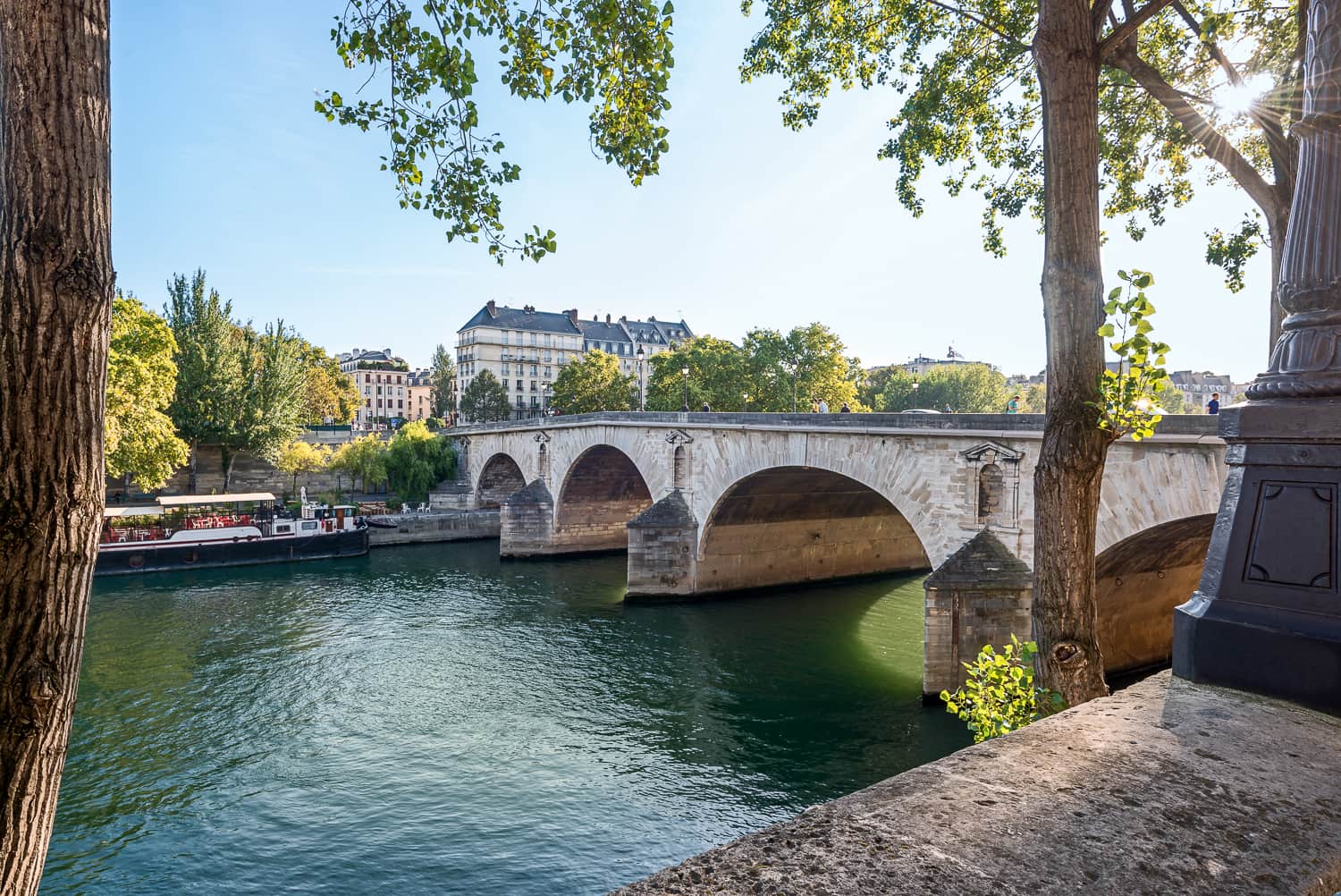 L'ile Saint-Louis luxe vue extérieur