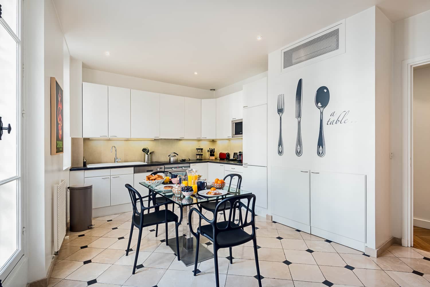 Le Saint-Germain 2 bedrooms cuisine