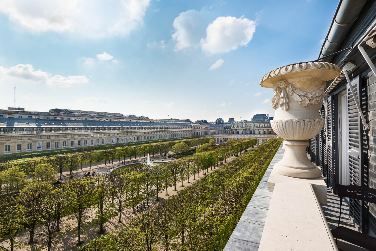 Le Royal Garden Louvre Duplex 121 m2 vue extérieur