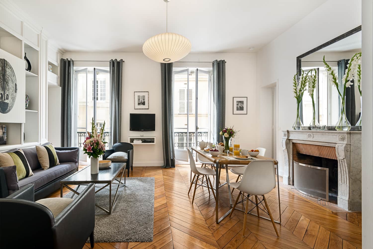 Le Saint-Germain 2 bedrooms séjour