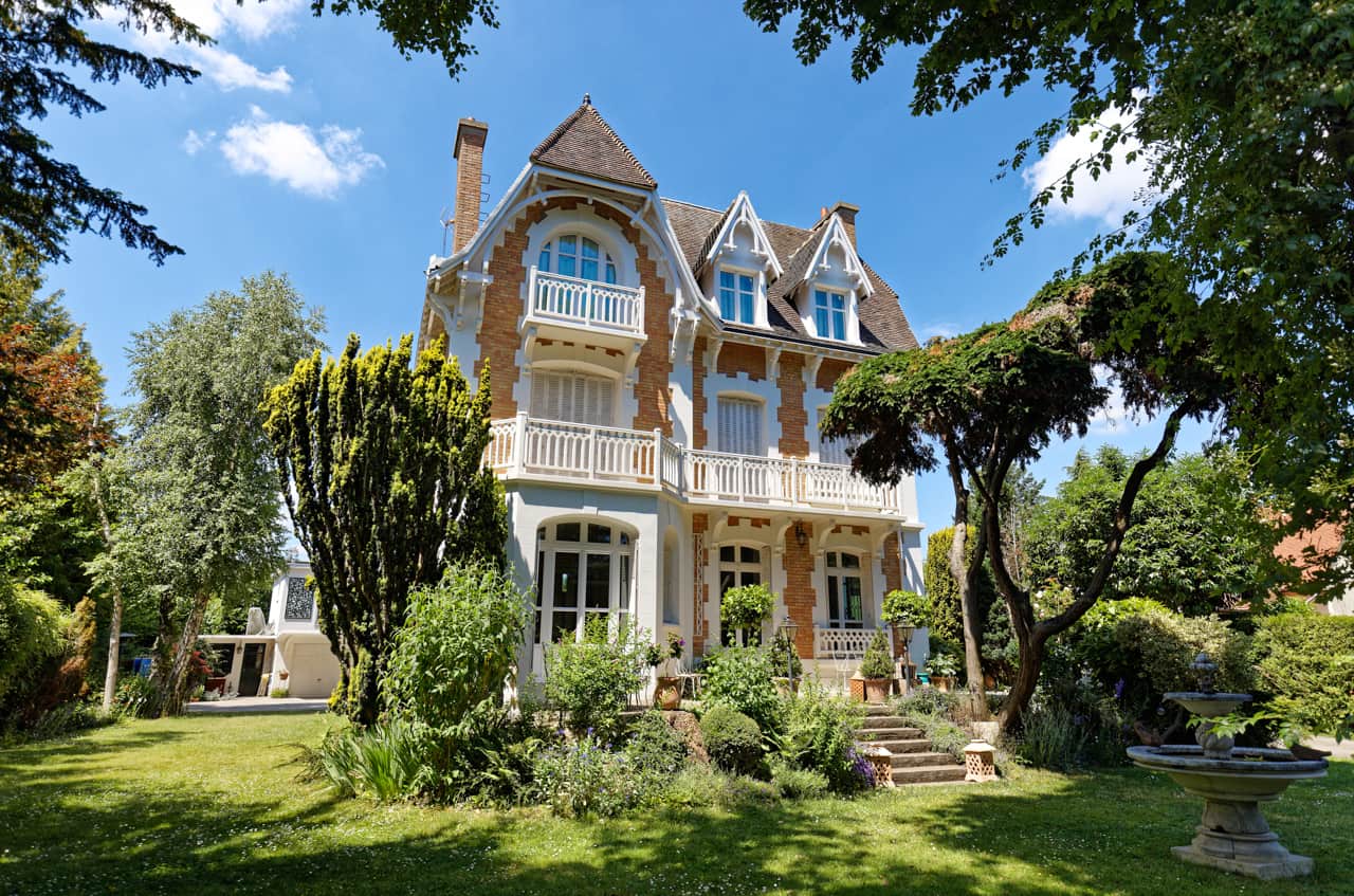 La Villa la Celle vue de la villa
