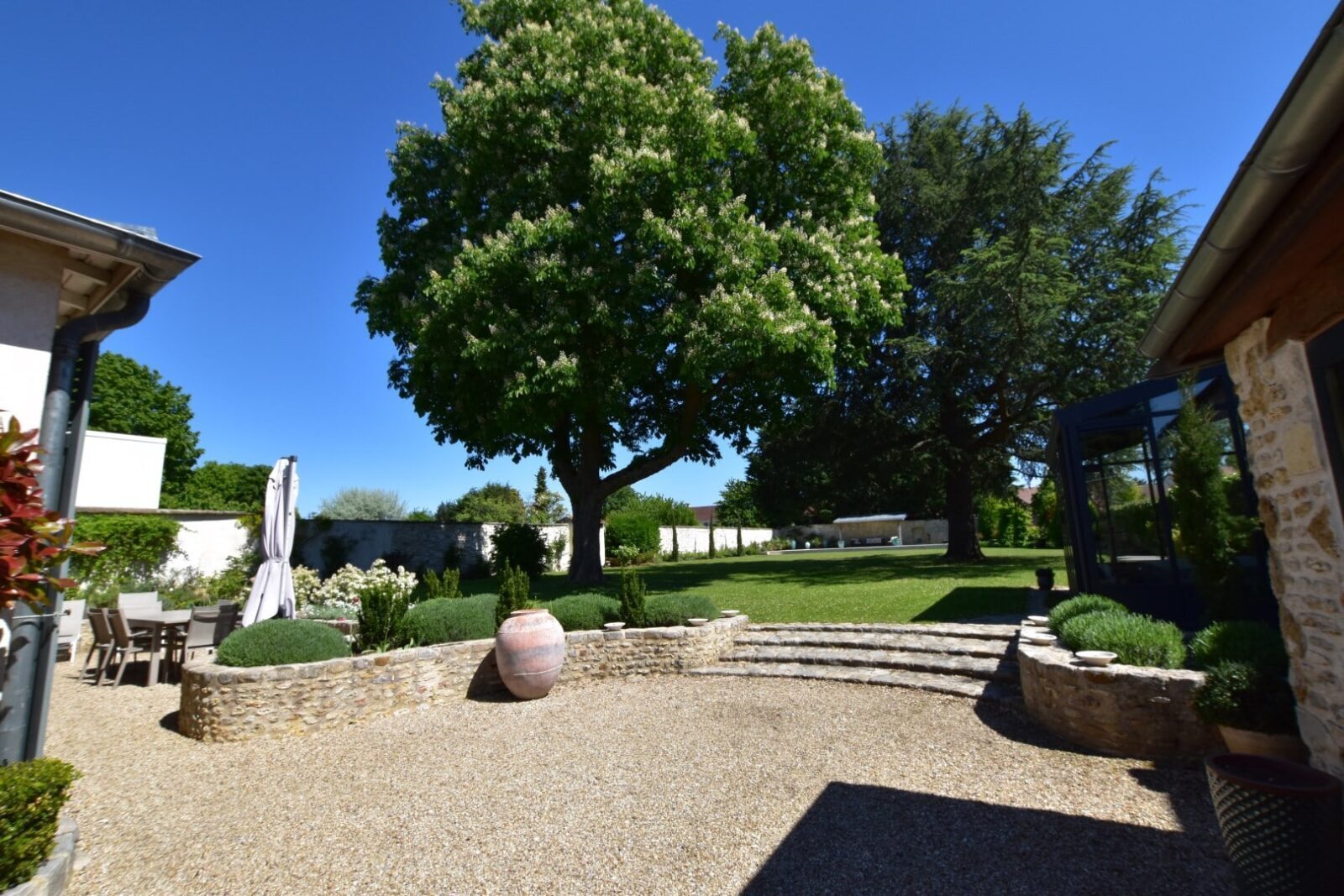 La villa Estrella jardin