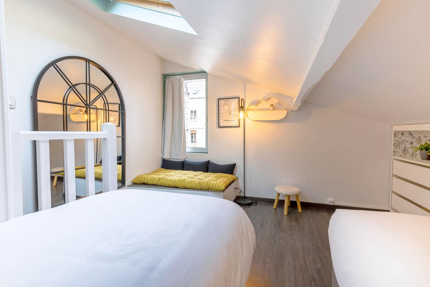 Le Loft bedroom
