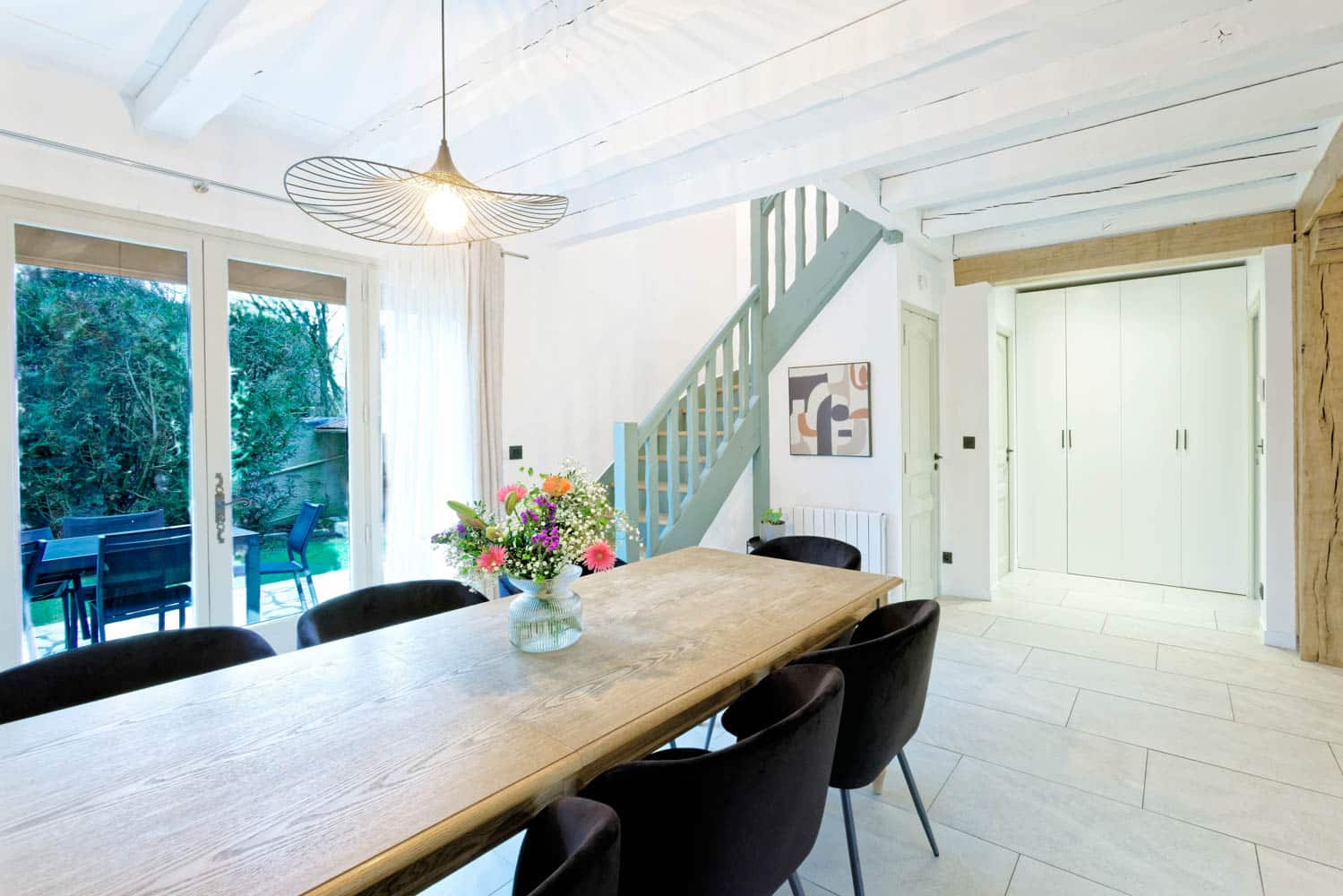 salon d'une maison en location sur versailles