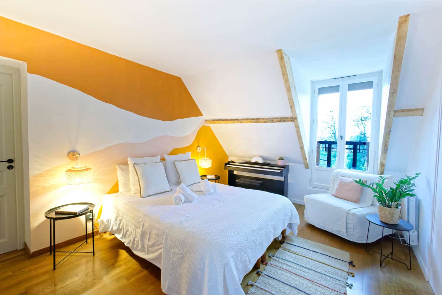 grande chambre de location courte durée