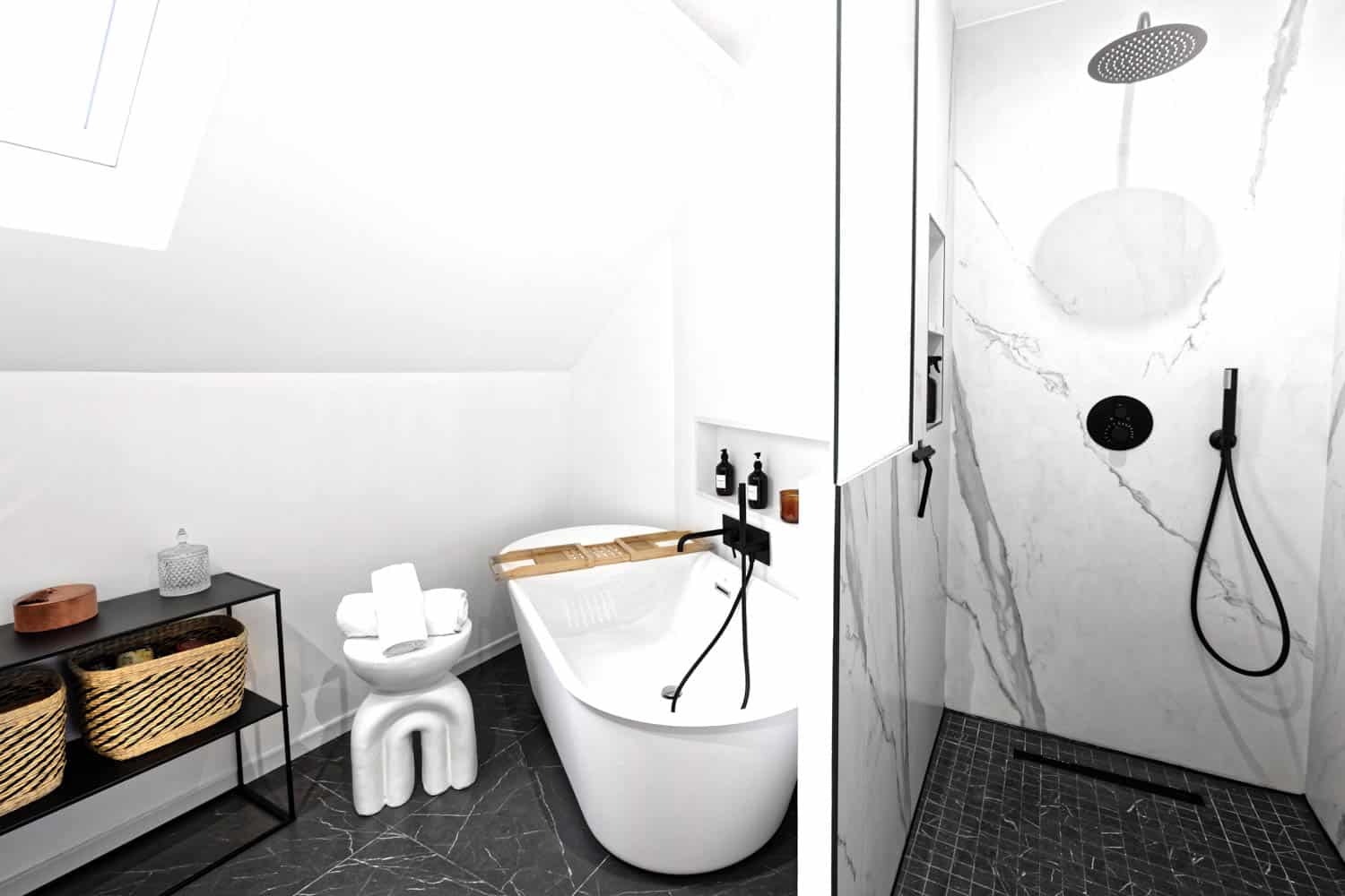 salle de bain haut de gamme location airbnb