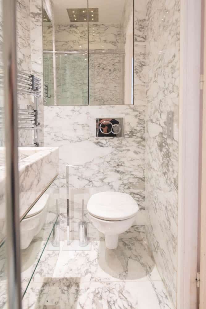 wc luxueux en location