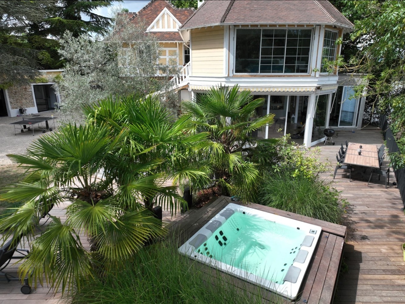 jaccuzi sur iles privatisée en location