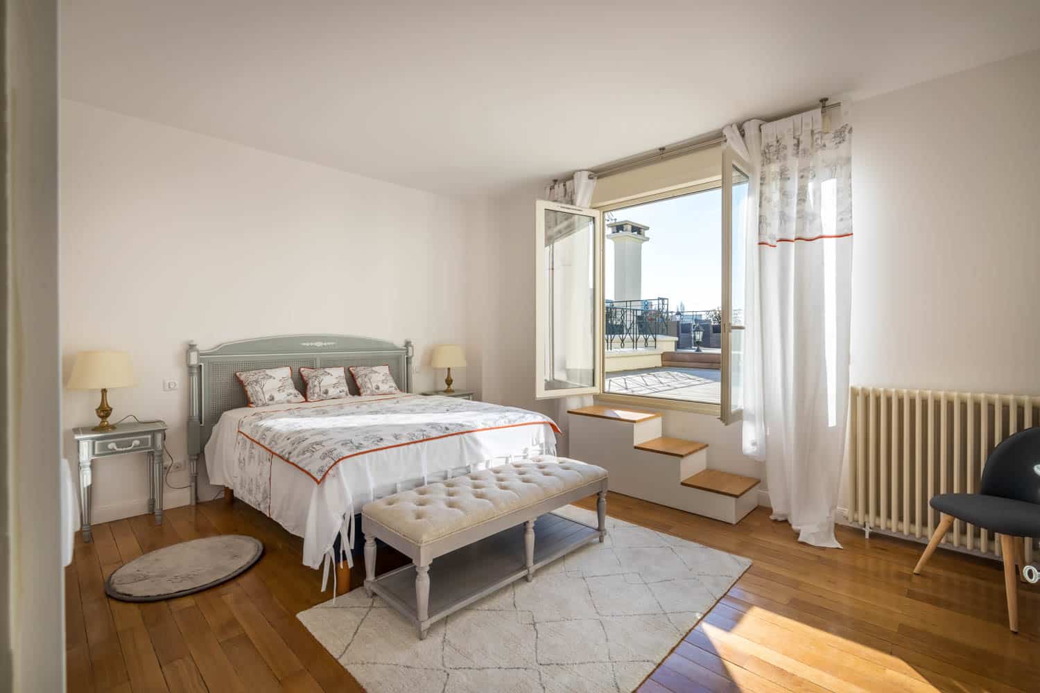 chambre avec terrasse En location airbnb haut de gamme