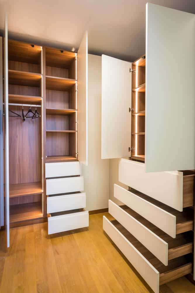 magnifique dressing en location pour production audio visuelle