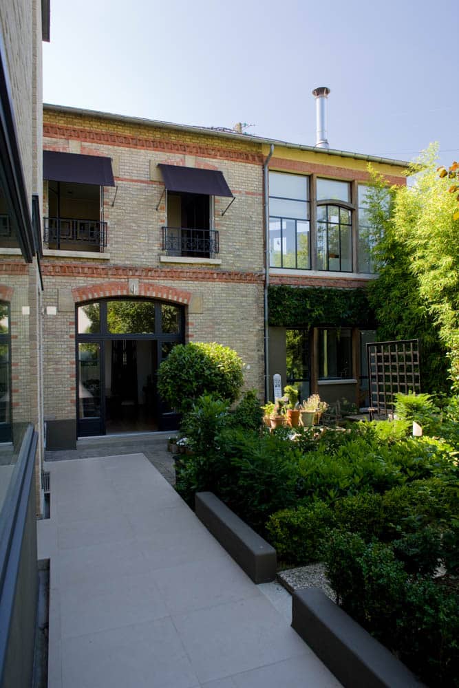 jardin d'une maison d'architecte en Service de conciergerie à Versailles