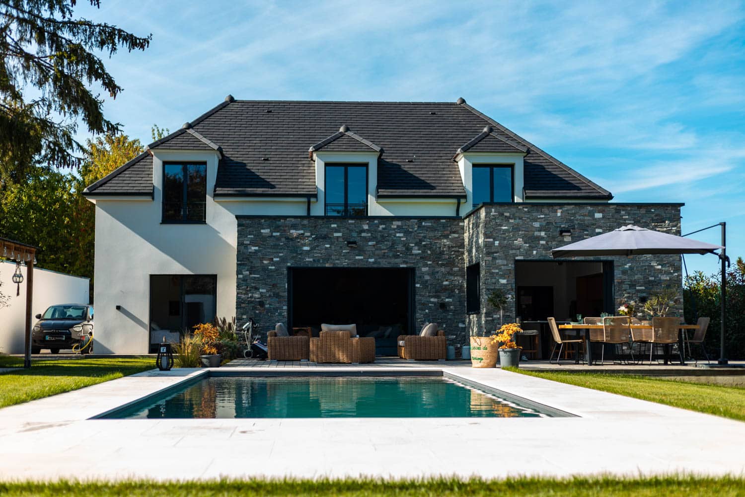 maison de charme avec piscine en Locations saisonnières meublées Versailles