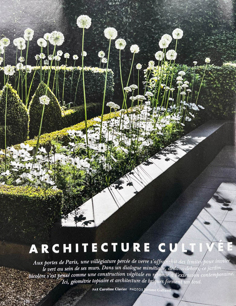 jardin décoré en location airbnb à versailles