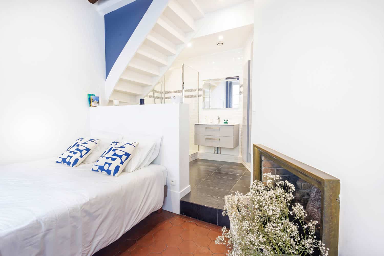 chambre parentale d'une maison en location saisonniere