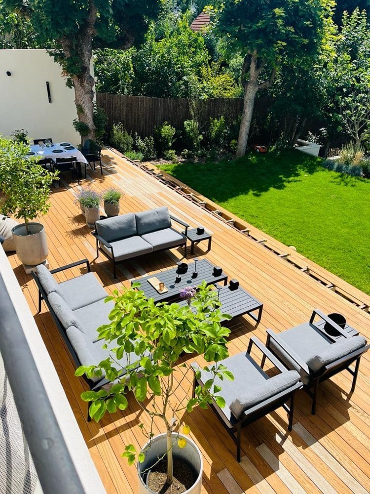 grande terrasse en bois
