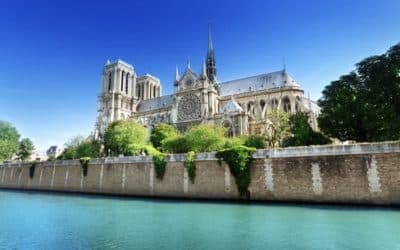 What are the origins of the Cathedral Notre-Dame de Paris ?