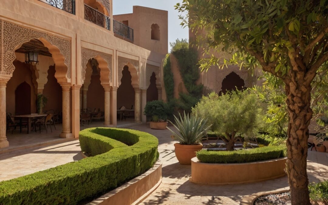 Un jardin fascinant à Marrakech