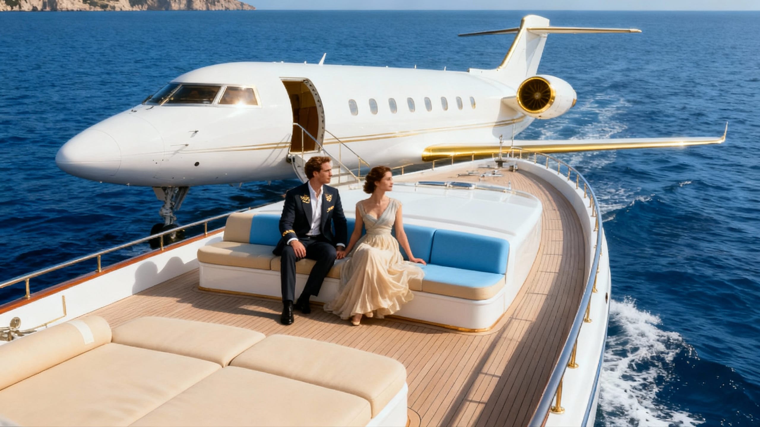 Voyage d’exception sur mesure : jet privé, yacht, hélicoptère et séjours de prestige coordonnés de A à Z.